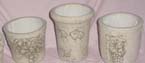 Ceramic garden pot - decor cup 