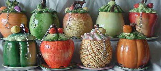 Distributors online appliance kitchen supply - ceramic fruit pot bird house 