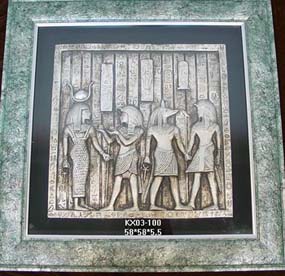 Antique photo frame wholesale - tribal art, human figure